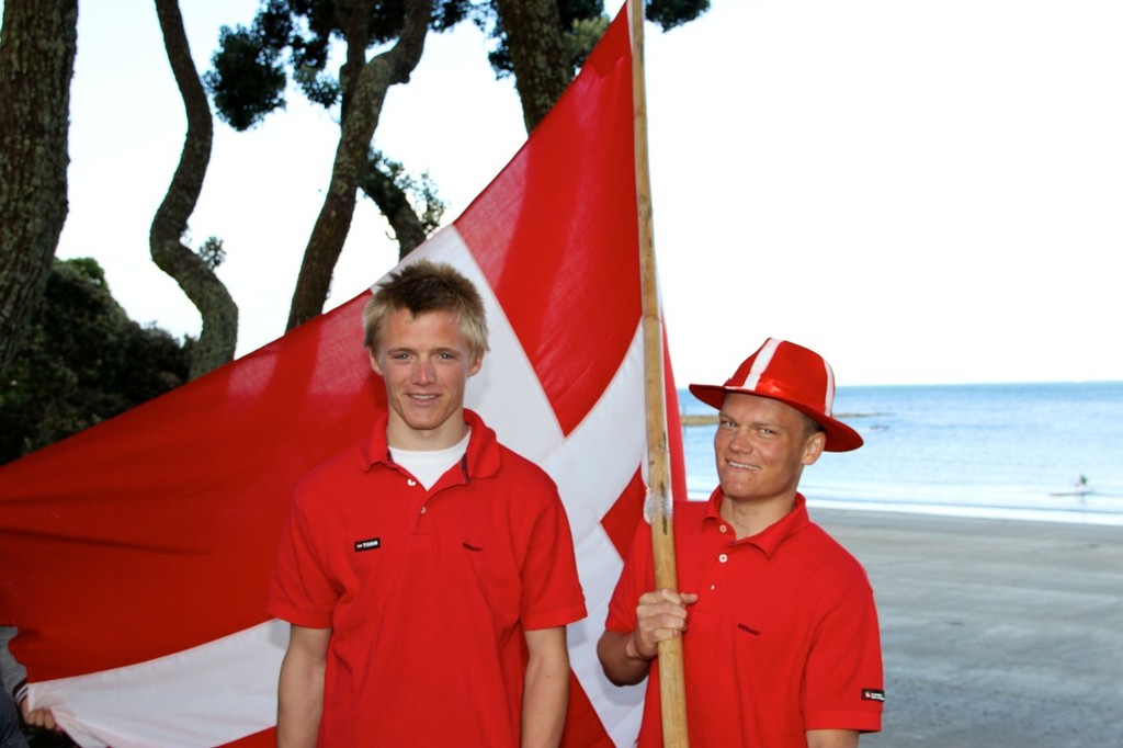Competitors from Denmark - Opening Ceremony - 2012 470 Youth Worlds © Richard Gladwell www.photosport.co.nz